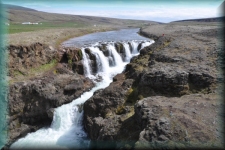 Kolufossar watervallen